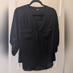 Torrid Harper 3/4 Sleeve Blouse